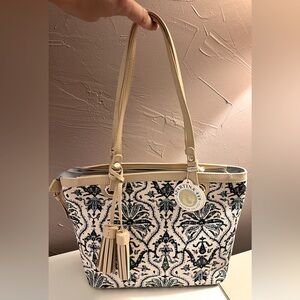 Spartina 449 Floral Tote Bag